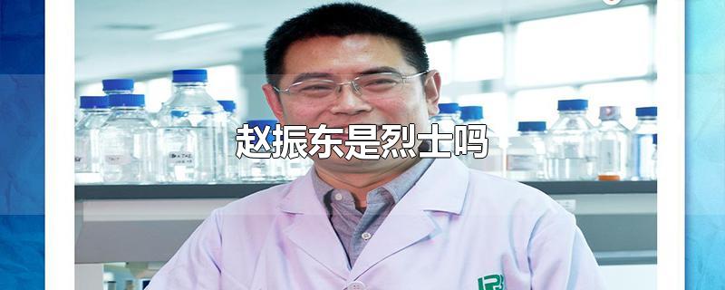 赵振东是烈士吗