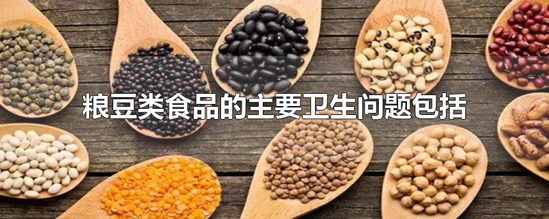 粮豆类食品的主要卫生问题包括