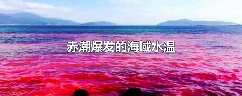 赤潮爆发的海域水温