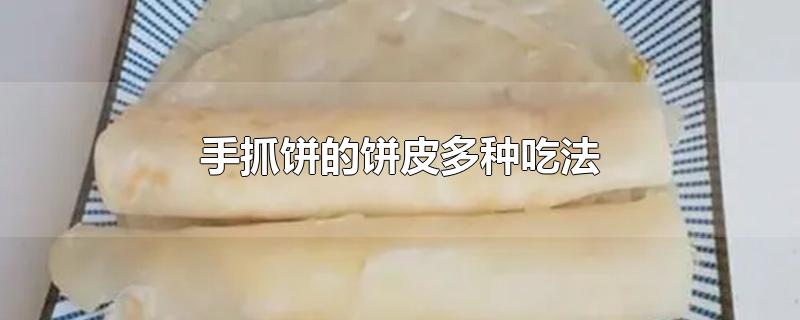 手抓饼的饼皮多种吃法