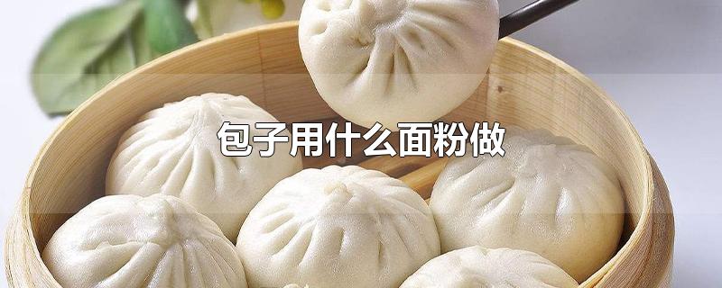 包子用什么面粉做