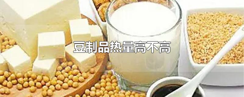 豆制品热量高不高