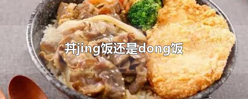 丼jing饭还是dong饭