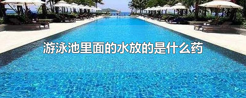 游泳池里面的水放的是什么药