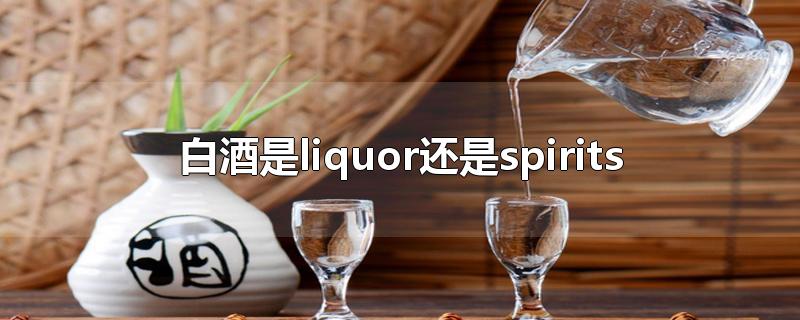 白酒是liquor还是spirits