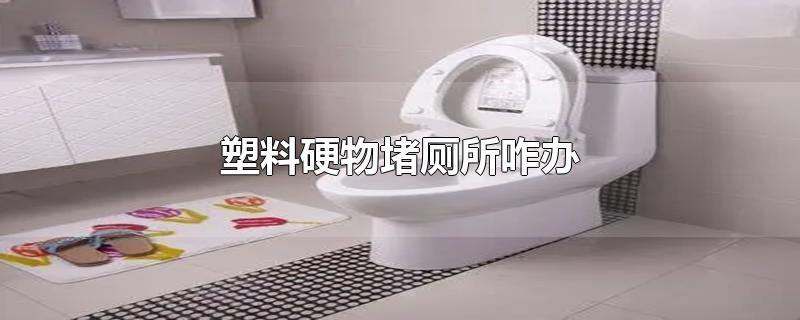 塑料硬物堵厕所咋办