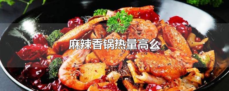 麻辣香锅热量高么