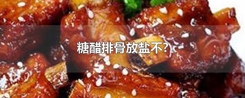 糖醋排骨放盐不?