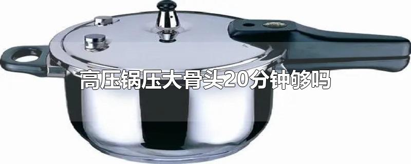 高压锅压大骨头20分钟够吗