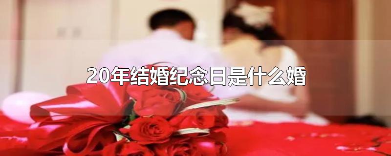 20年结婚纪念日是什么婚