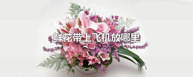 鲜花带上飞机放哪里