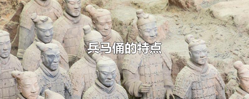 兵马俑的特点