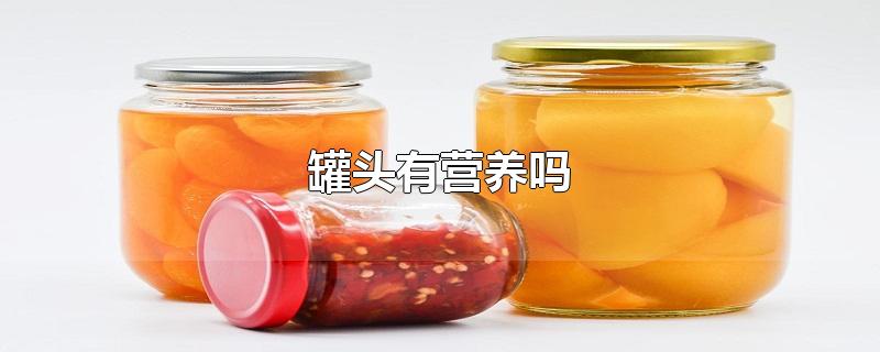 罐头有营养吗