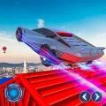 赛博汽车高空特技(CyberTruckStuntGames:RampCarGames)