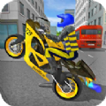 警察驾驶摩托车（PoliceMotorBikeRaceSimulator3D）