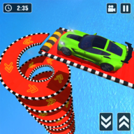 螺旋坡道赛车特技游戏(SpiralRampCarRacingStuntGame)