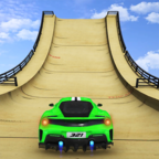 大坡道汽车特技坡道竞赛(MegaRampCarStuntDrivingGames-CarGames)