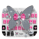 Pink Diamond Butterfly Keyboard