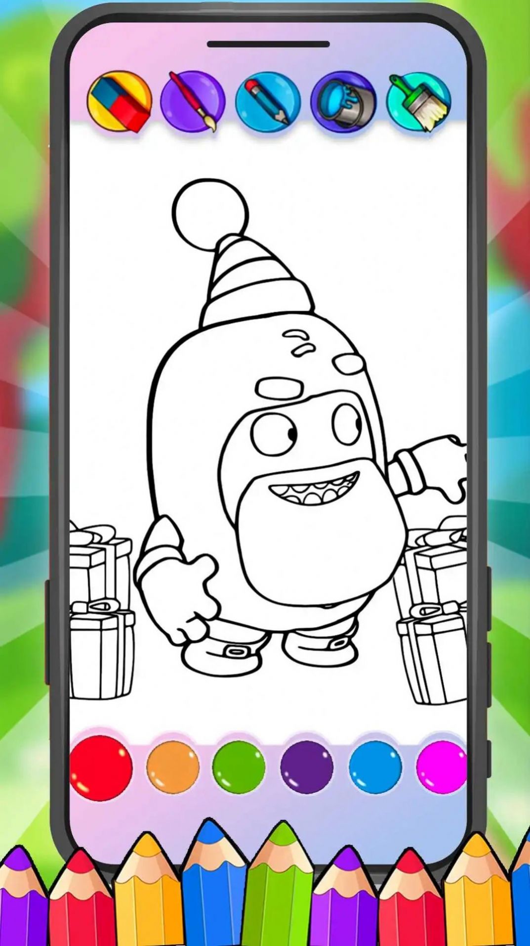 奇数涂色（Oddbods Coloring Game）v1