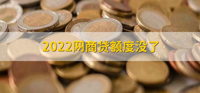 2022网商贷为什么没有额度