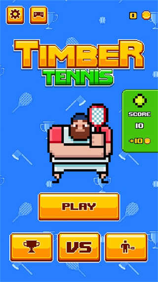 像素网球(Timber Tennis)v1.0.38